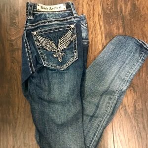 Skinny Rock Rival Bling Jeans